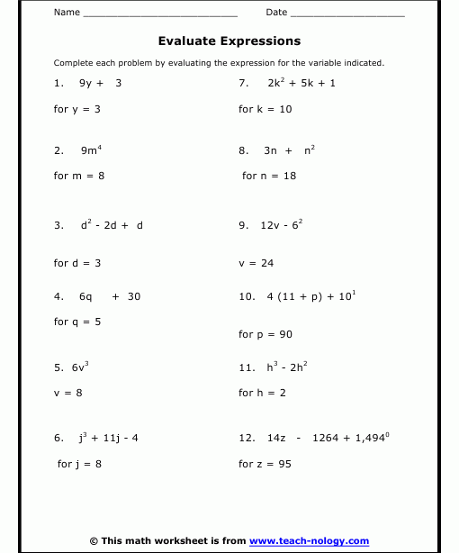 8th Grade Multi Step Inequalities Worksheet Kidsworksheetfun
