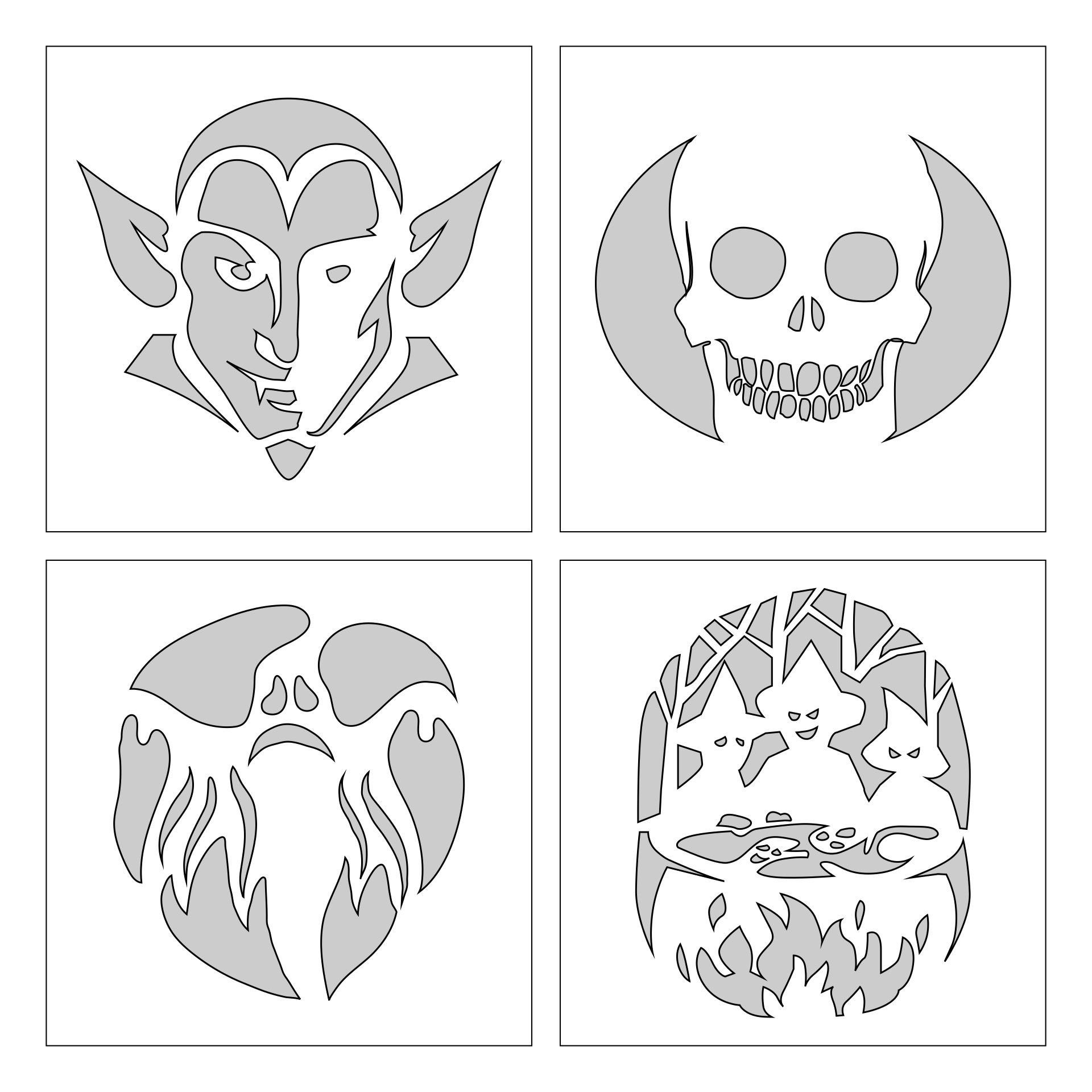 pumpkin carving pictures printable