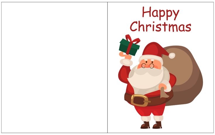 printable christmas card templates to color