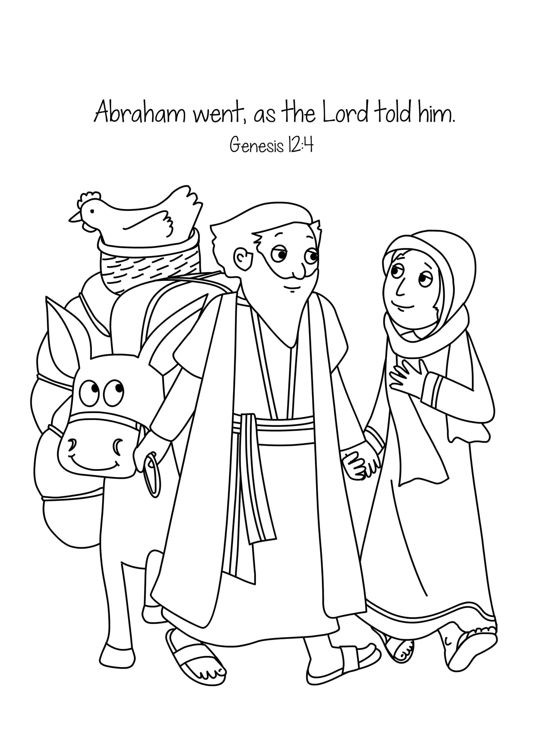 pinterest printable activity pages for abraham and sarah