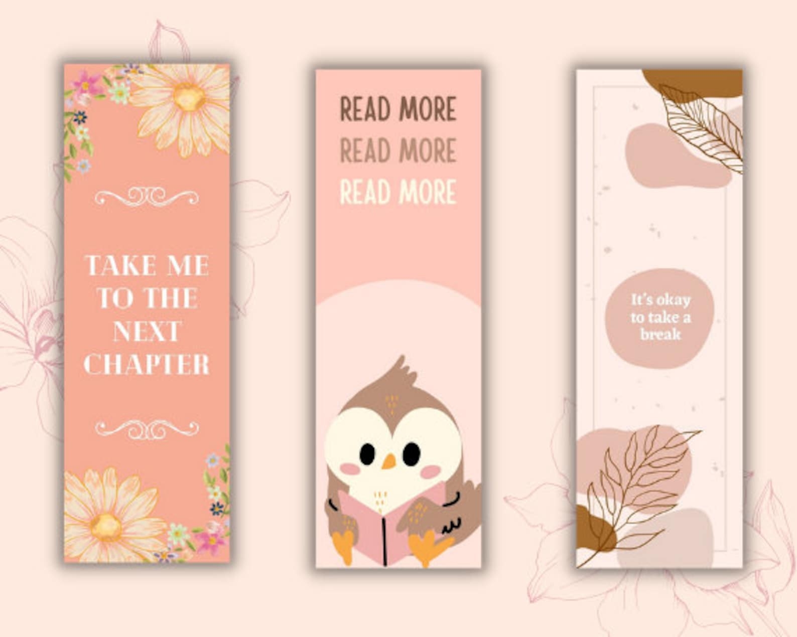 Aesthetic Bookmarks Printable Printable World Holiday