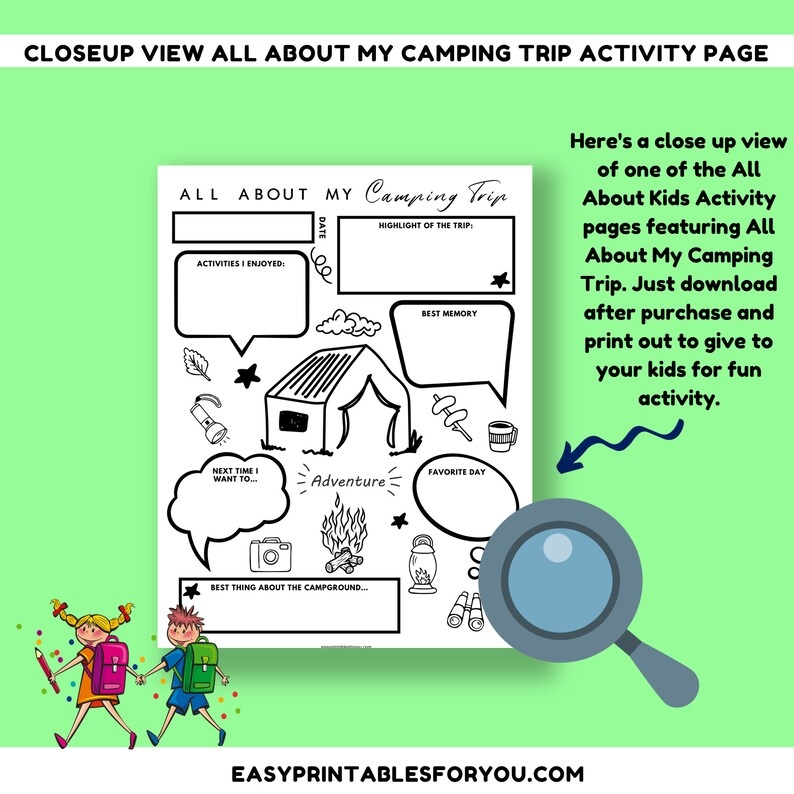 All About Me Printable Kids Activities Printable Childrens Activities