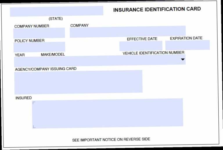 printable allstate insurance card template