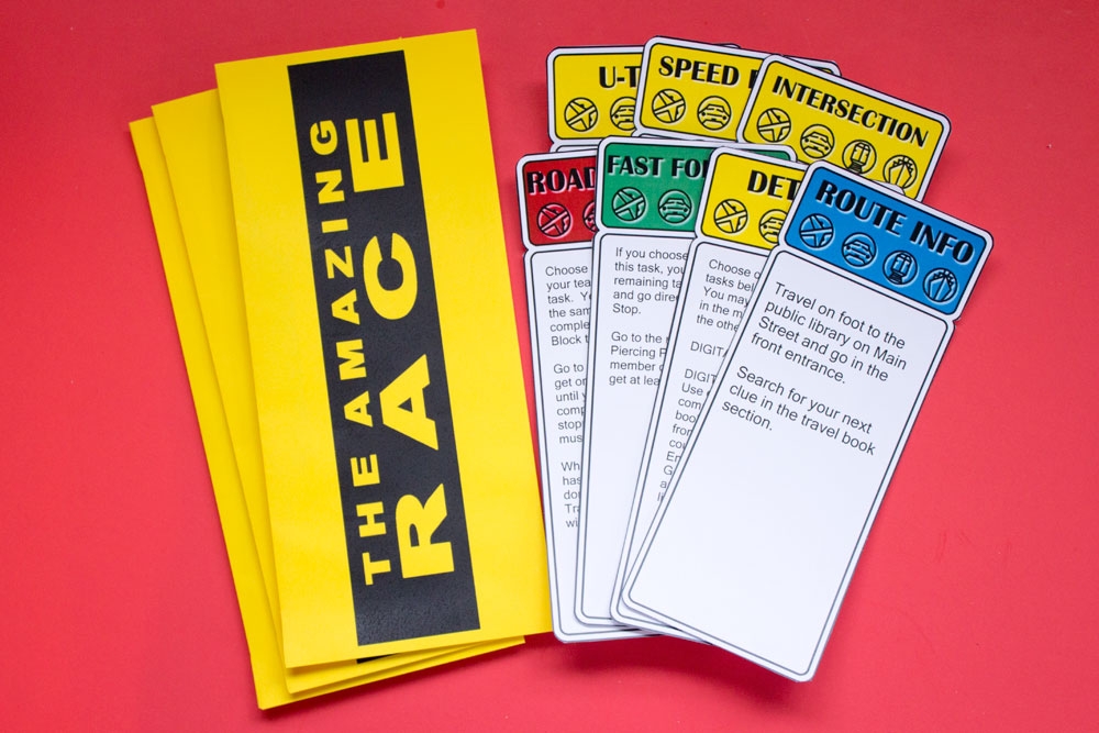 Amazing Race Clue Templates Free Free Templates Printable