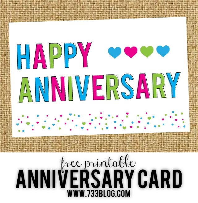 Anniversary Card Template Printable Template vercel app