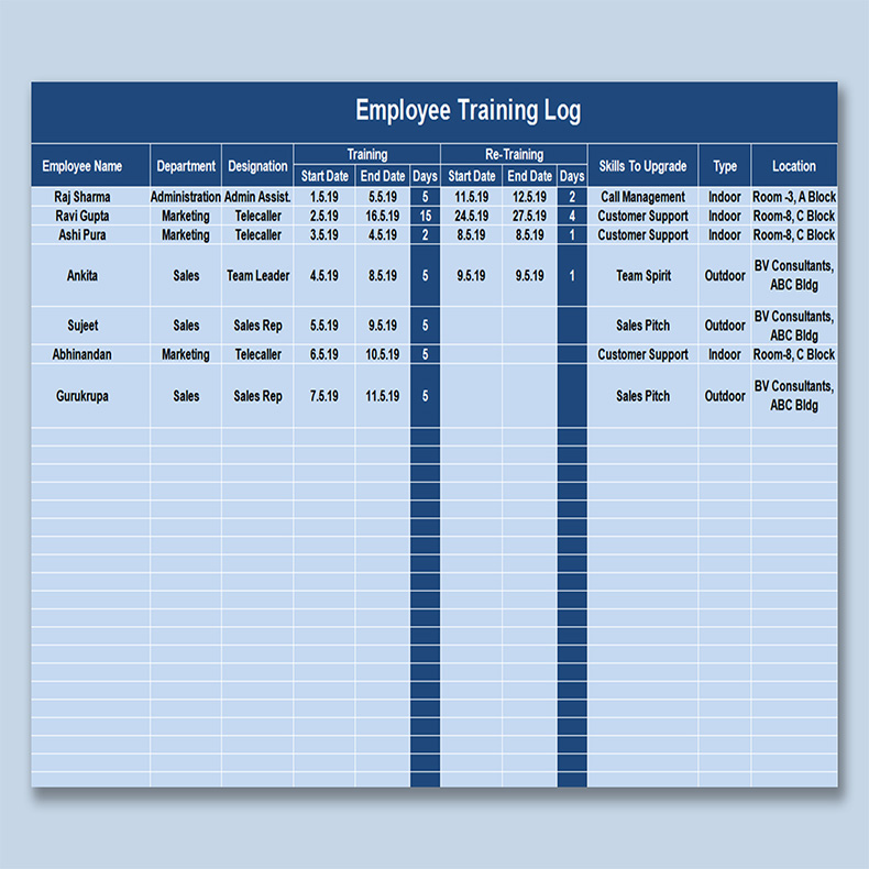 Annual Training Plan Template Excel Training Plan Workout Plan The 