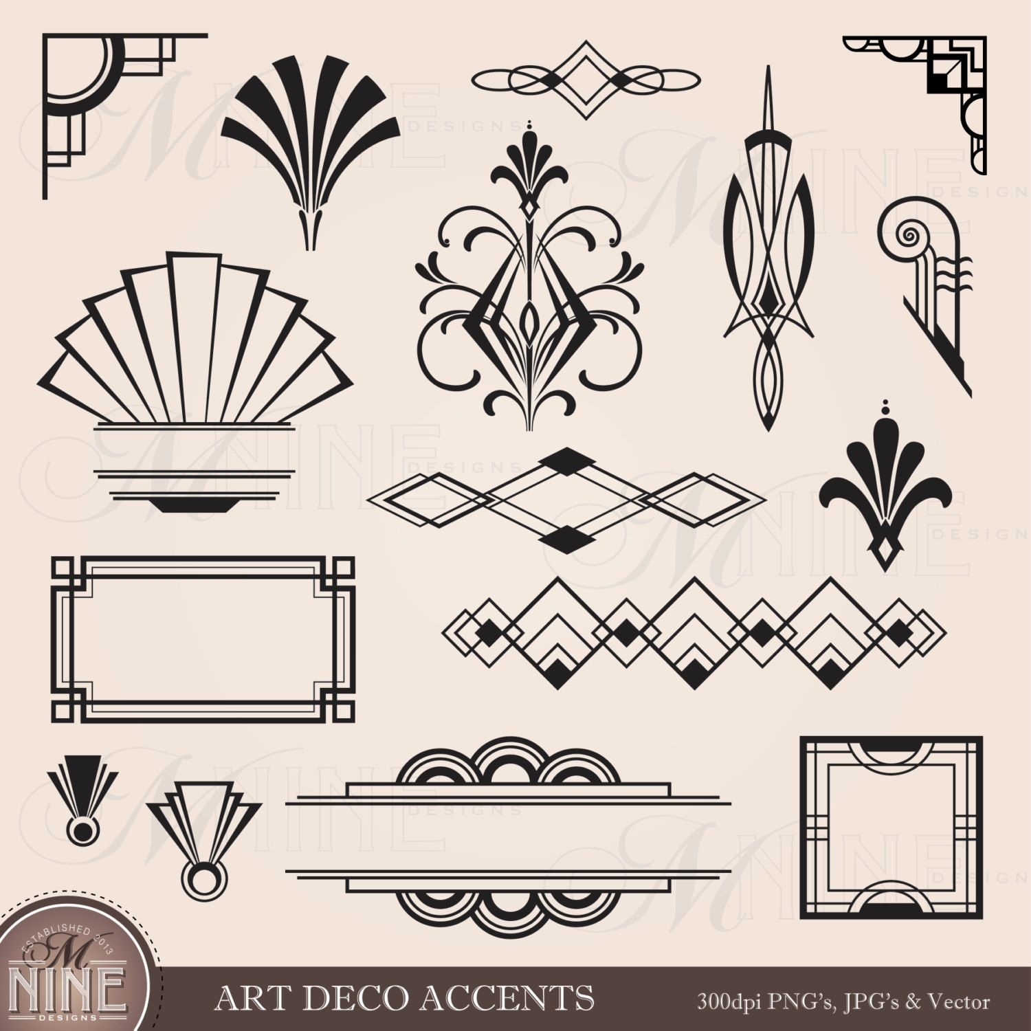 Art Deco Design Art Deco Pattern Art Deco Design Elements Art Deco