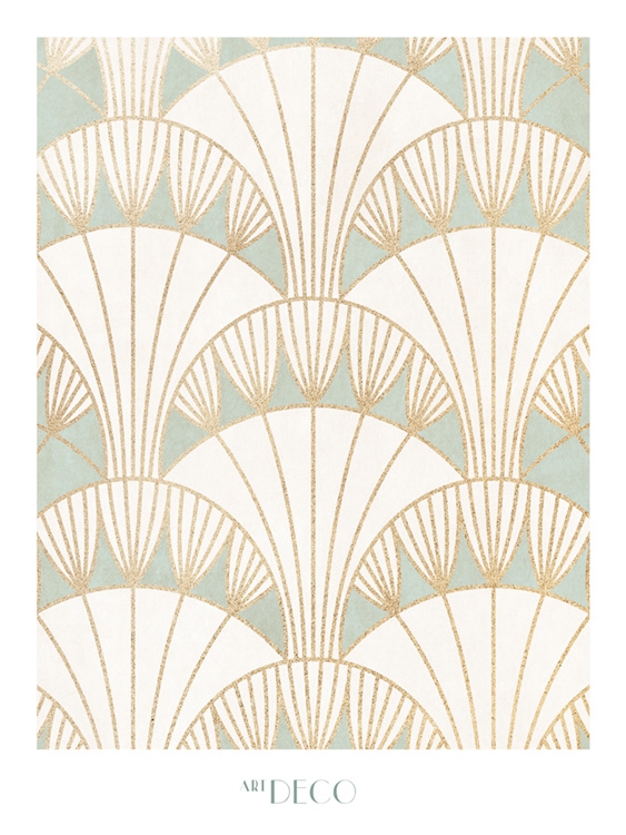 Art Deco Pattern No2 Print Worksheets Library