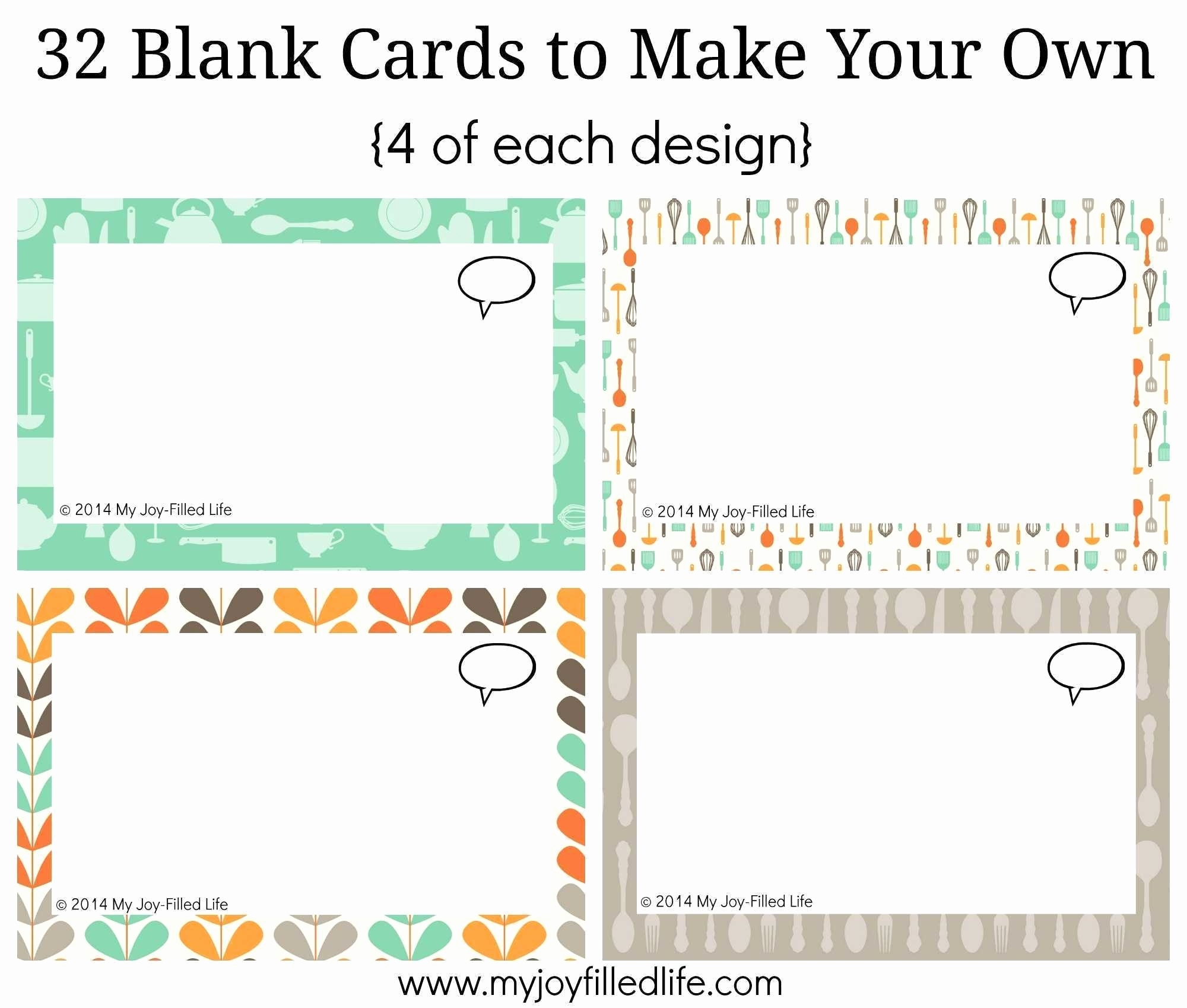 At Home Printable Business Cards