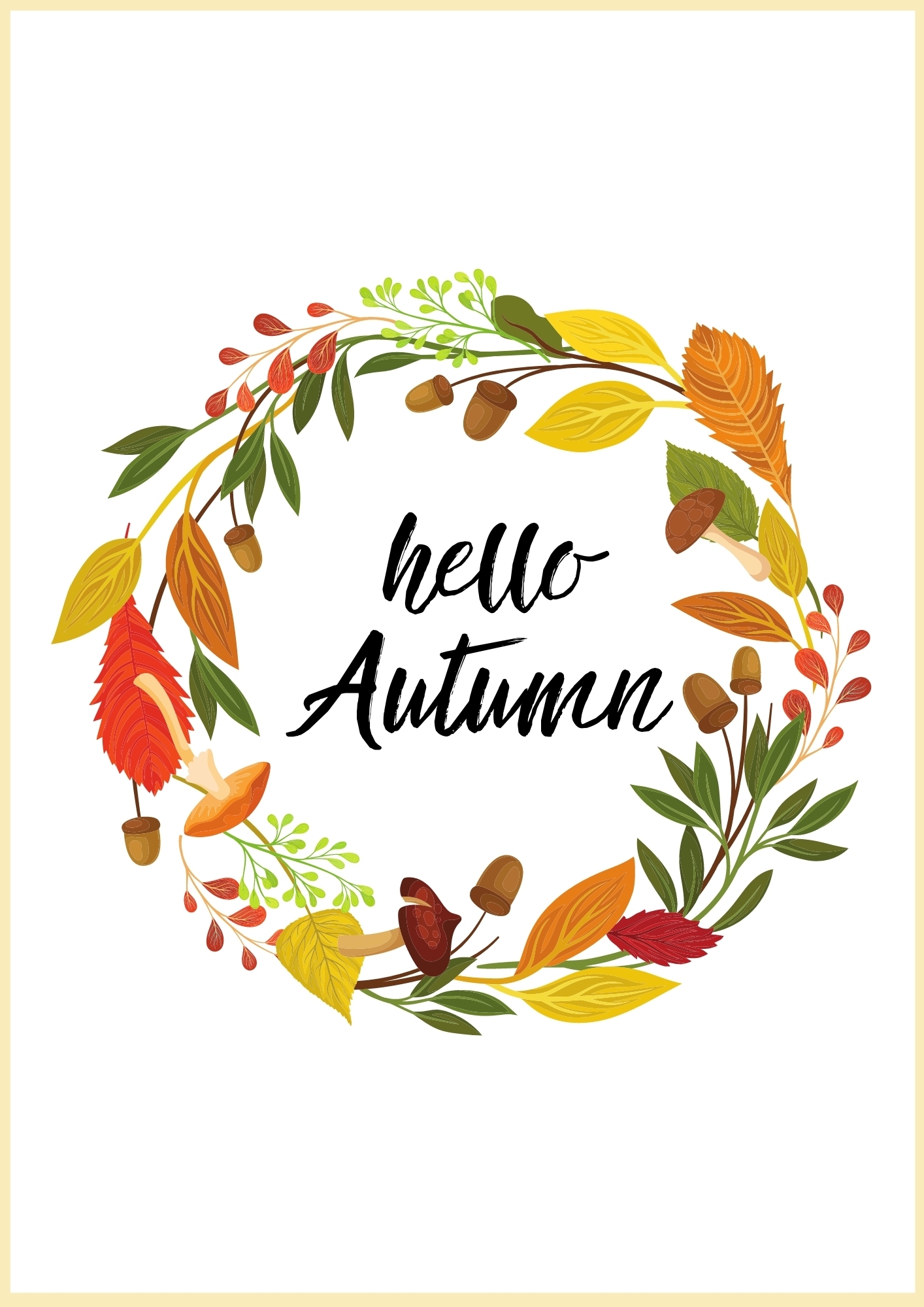 Autumn Printable Free FreePrintableTM