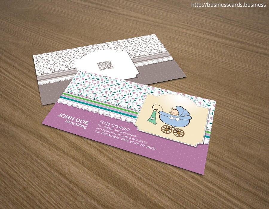 Babysitting Business Cards Free Printable