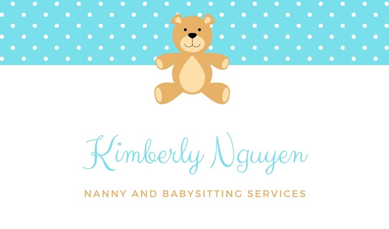 Babysitting Business Cards Template Free Printable Printable Templates