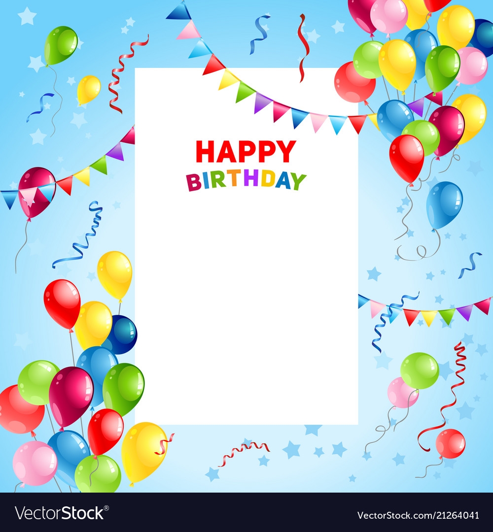 happy birthday card template free printable