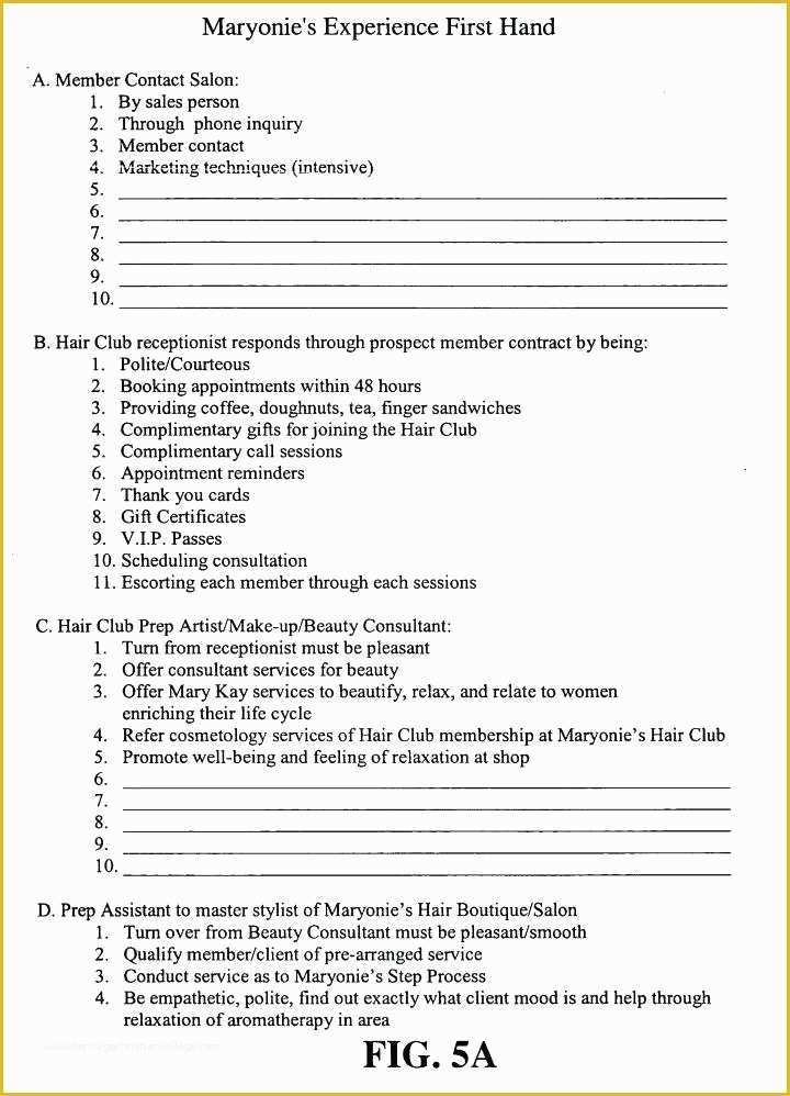 beauty salon business plan template