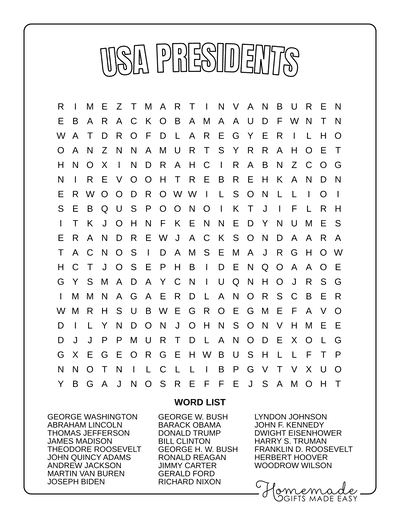 Best Free Word Search Printable Puzzles For Kids Adults