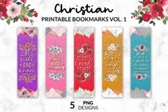 Bible Verse Bookmark Set Christian Printable Design Png