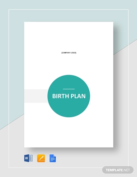 birth plan template pdf