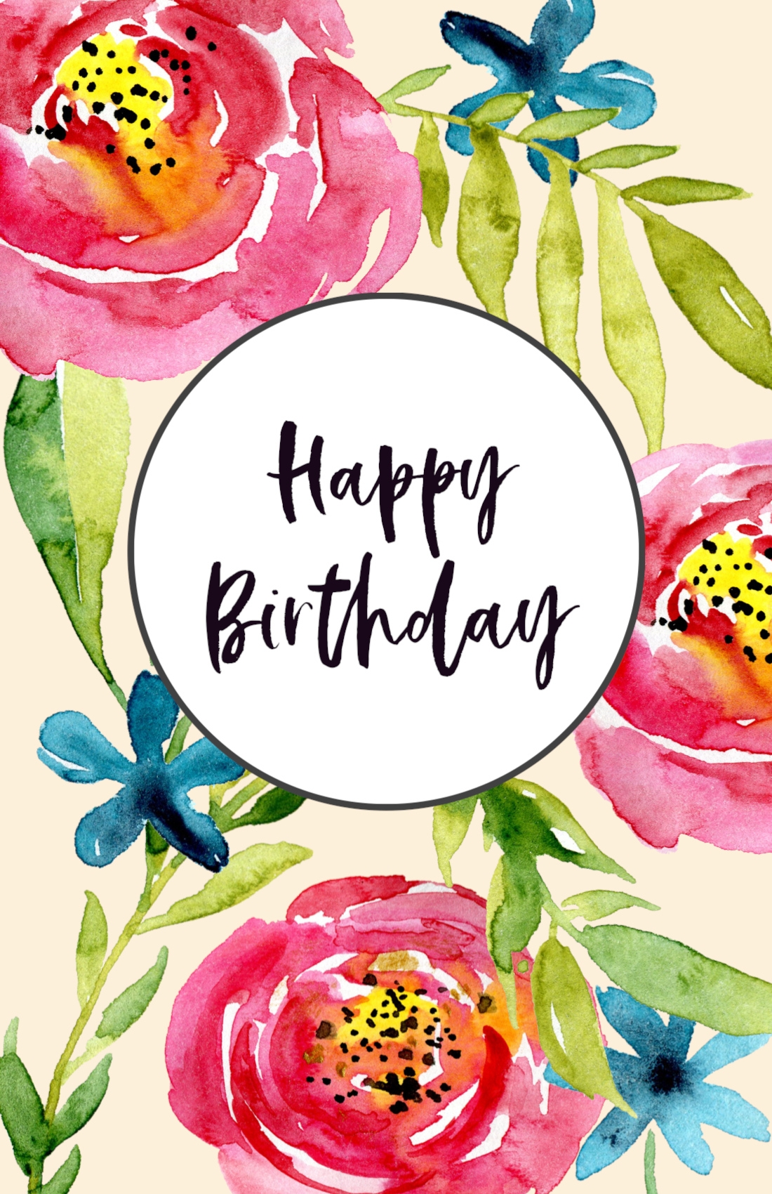 Birthday Cards Printable Free FREE Printable Birthday Cards