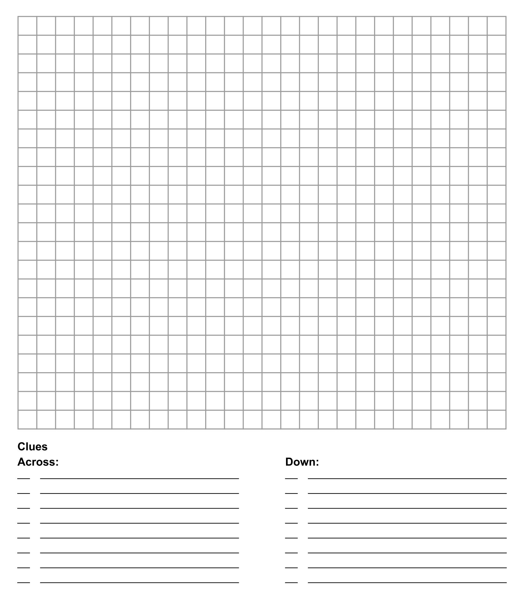 puzzle template printable