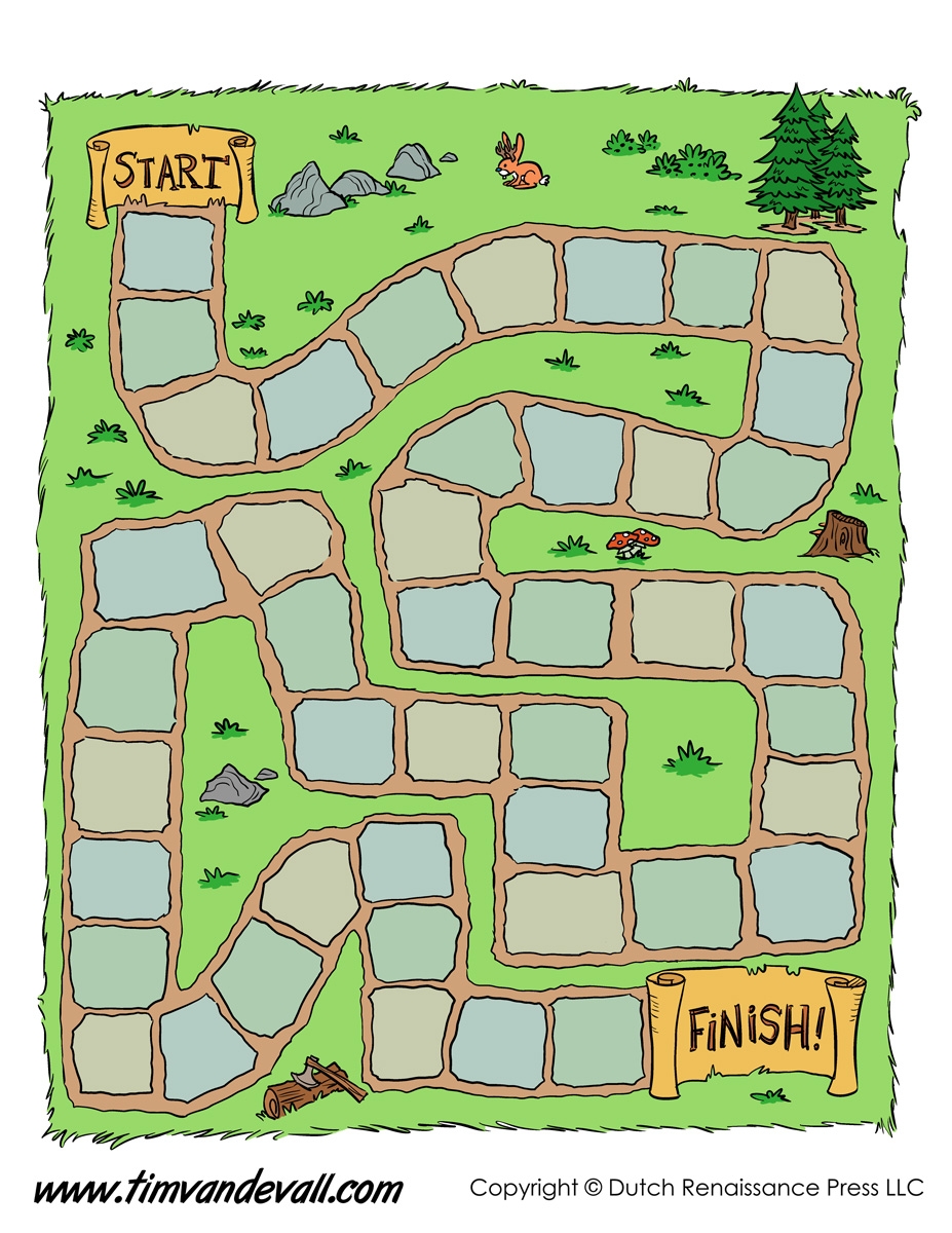 Blank Game Card Template Printable
