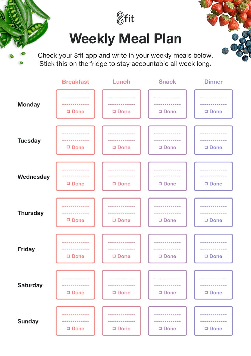 Blank Meal Plan Template Sampletemplate my id