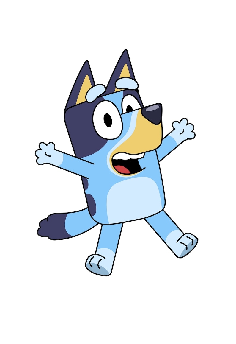 Bluey Wall Print Bluey Printable Digital Download 8x10 Etsy Canada