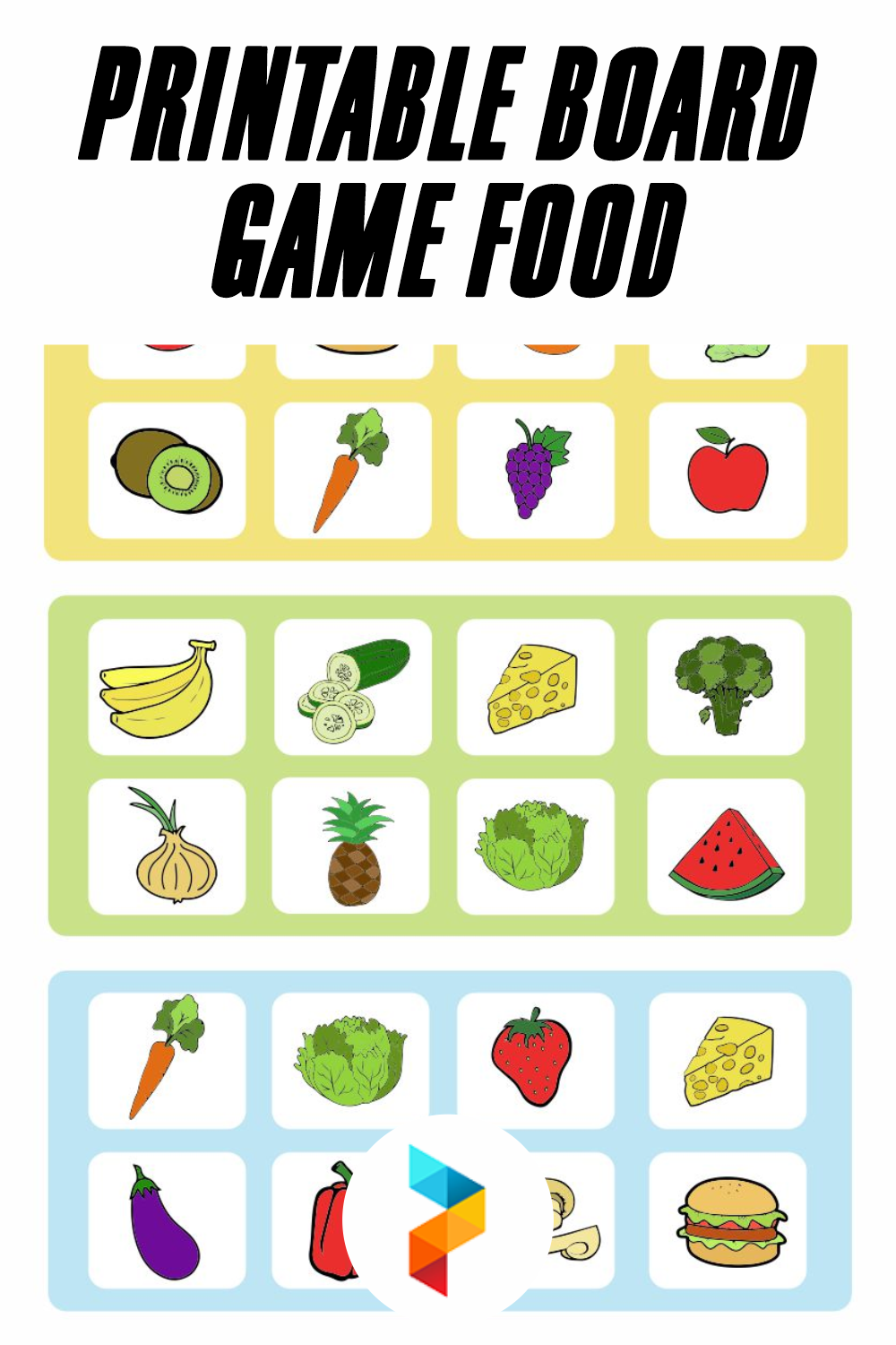 Board Game Food 7 Free PDF Printables Printablee