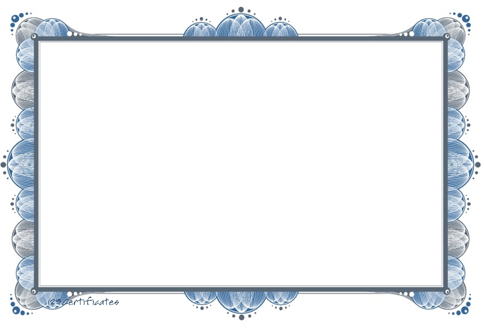 Border Design For Certificate ClipArt Best