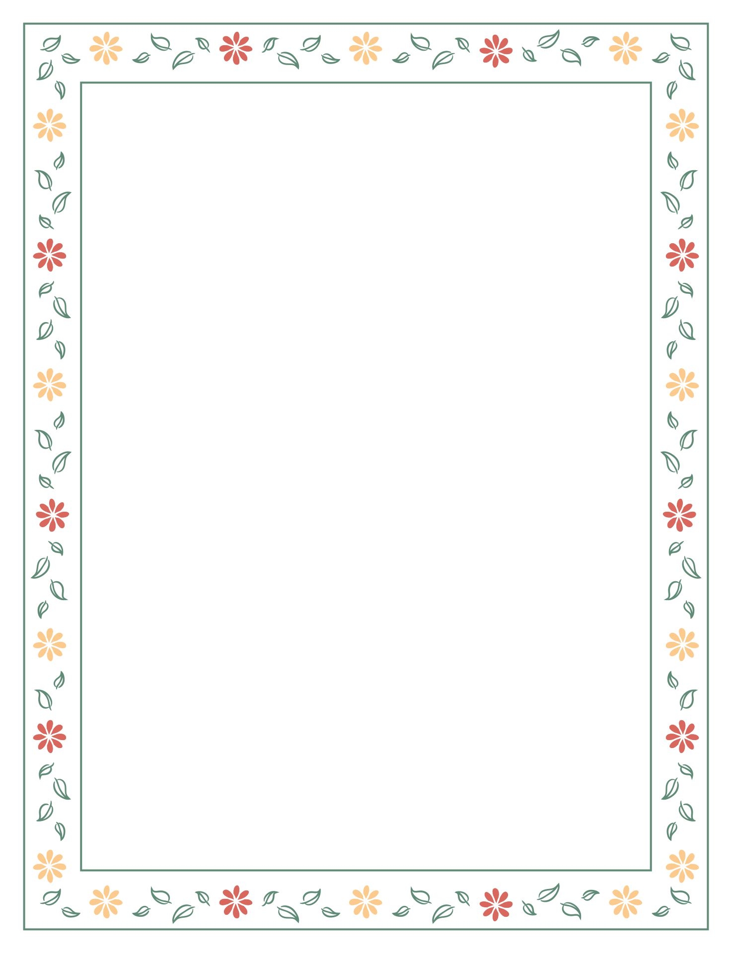 Border Paper Free Printable