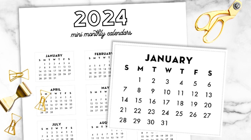 Bullet Journal Printable Calendar 2019 To 202 Infoupdate