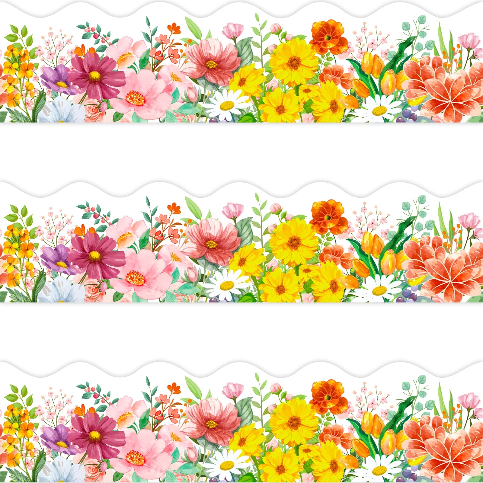 Bulletin Board Flower Template