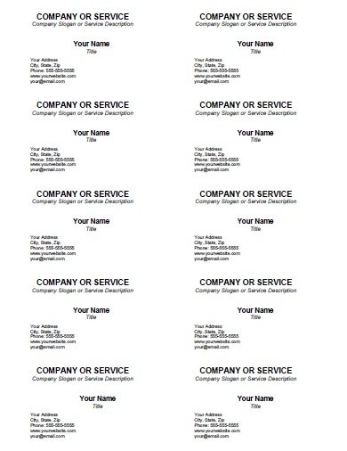 Business Card Designs Free Printable Infoupdate