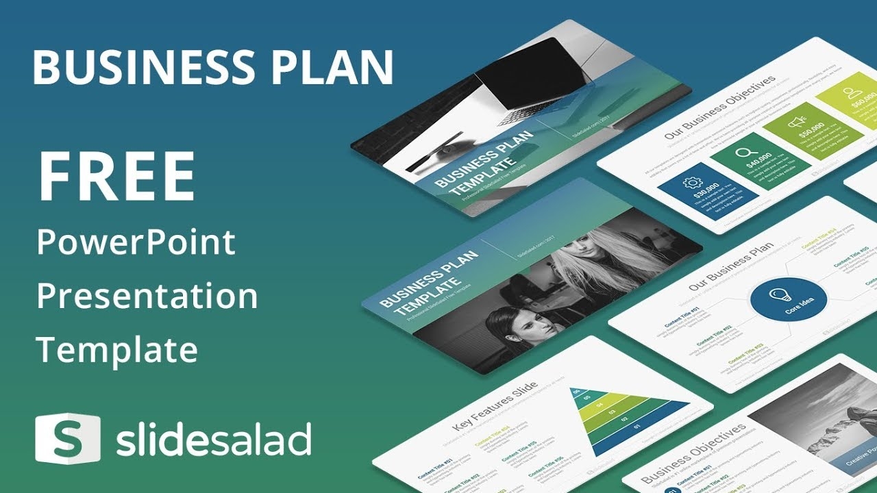 Business Plan Powerpoint Template Free Download PARAHYENA