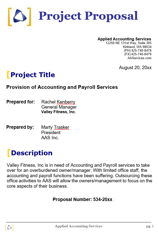 Business Proposal Plan Template Free Word Excel Templates