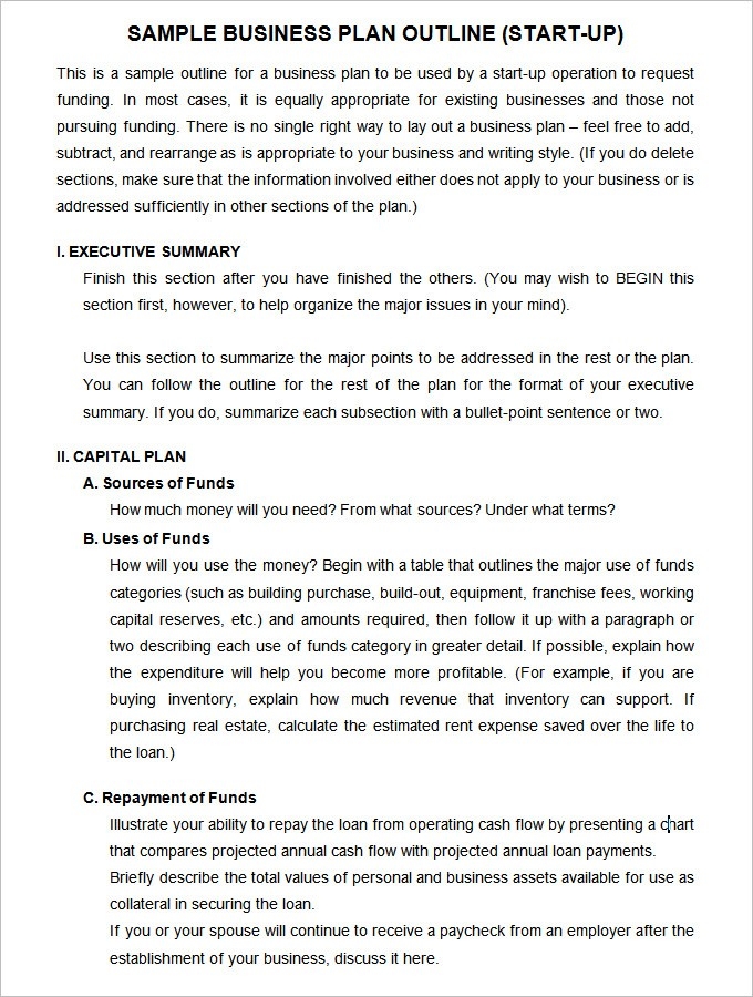 Business Start Up Plan Template 5 Facts About Business Start Up Plan 