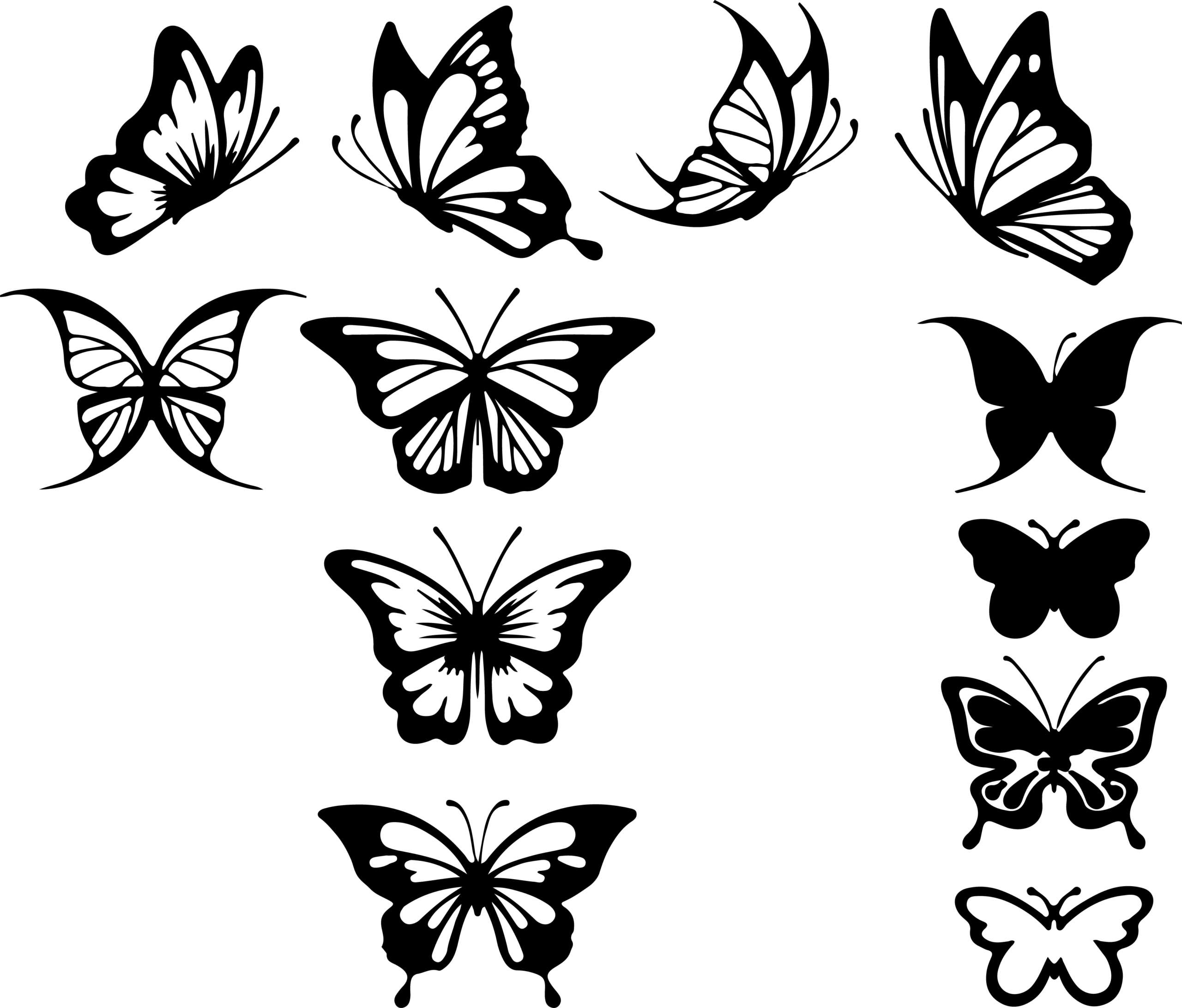 printable picture of a butterfly