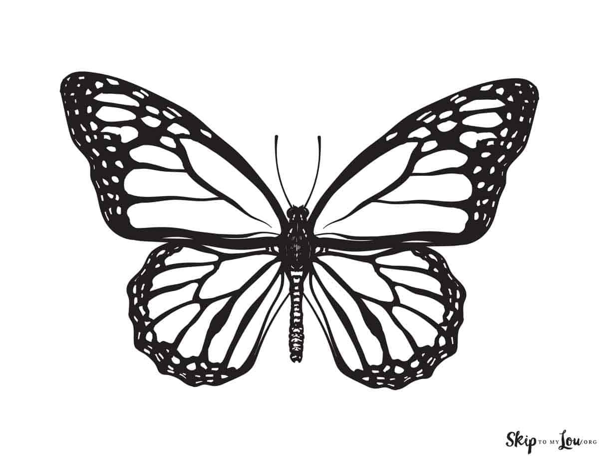 printable butterfly tattoo designs