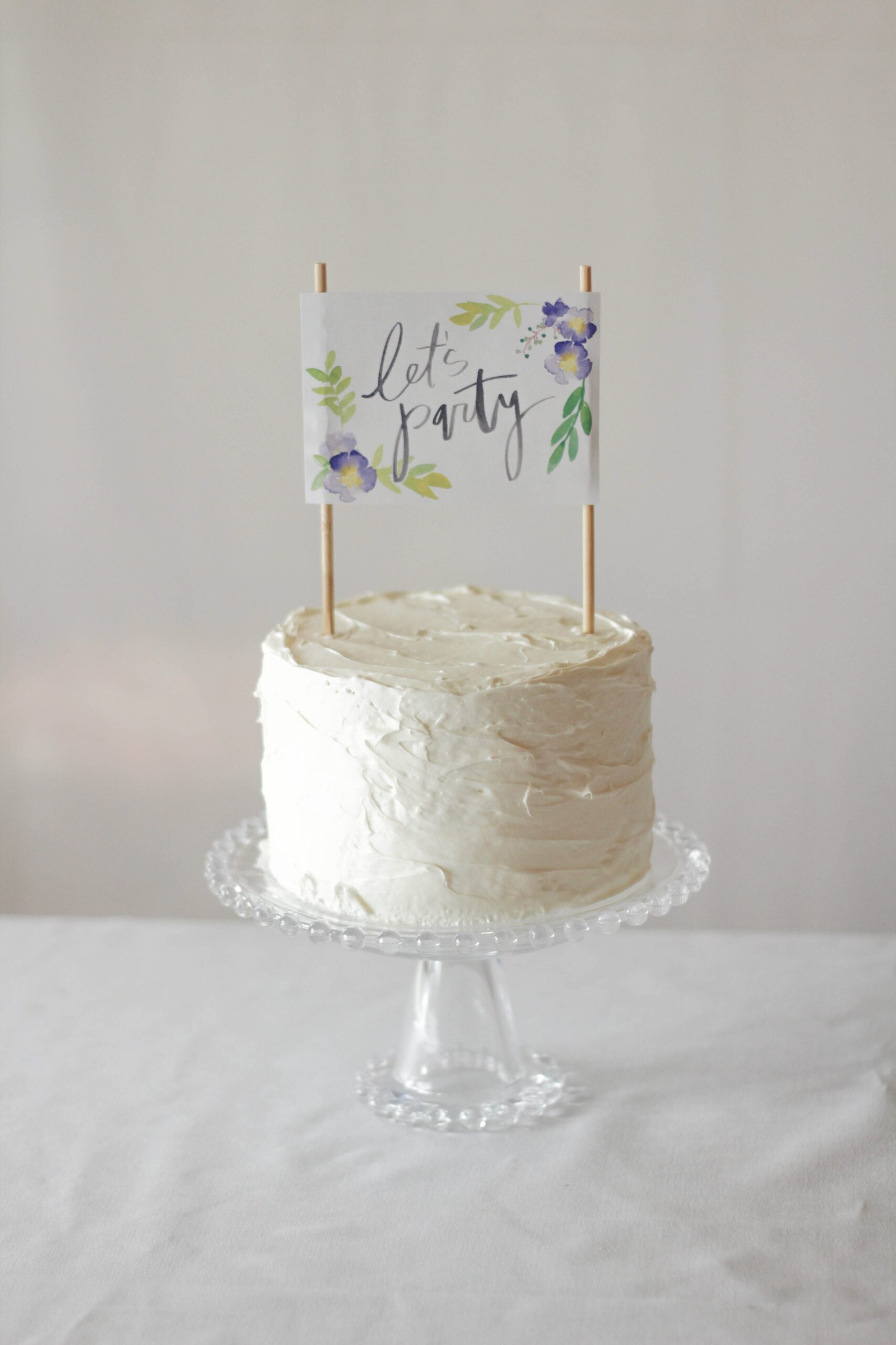 Cake Topper Printable