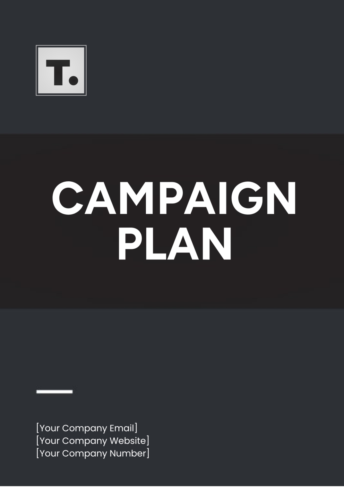 campaign planning template