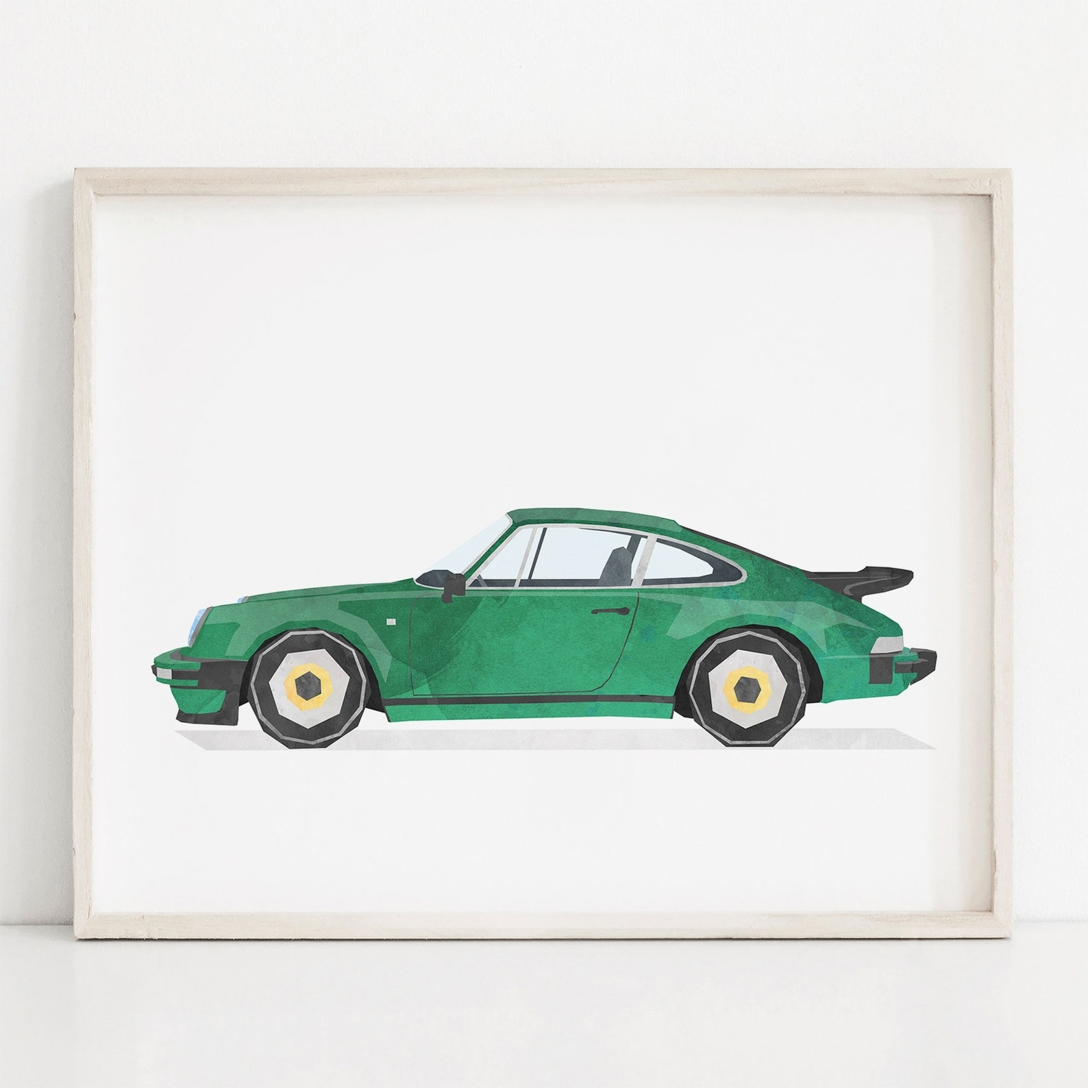 Car Printable Art Kids Classic Car Prints Transportation Etsy