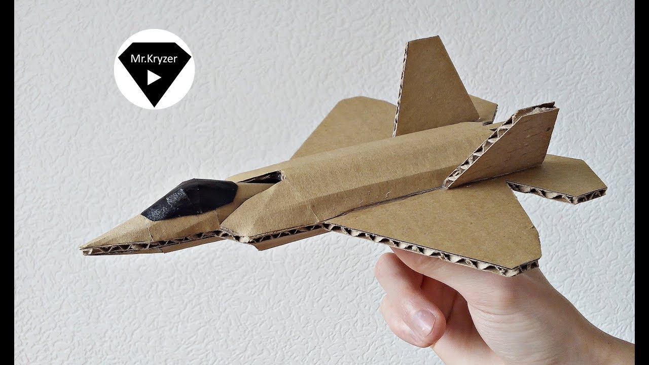 Cardboard Jet Template