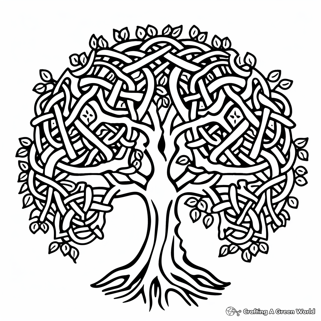 Celtic Coloring Pages Best Coloring Pages For Kids Worksheets Library
