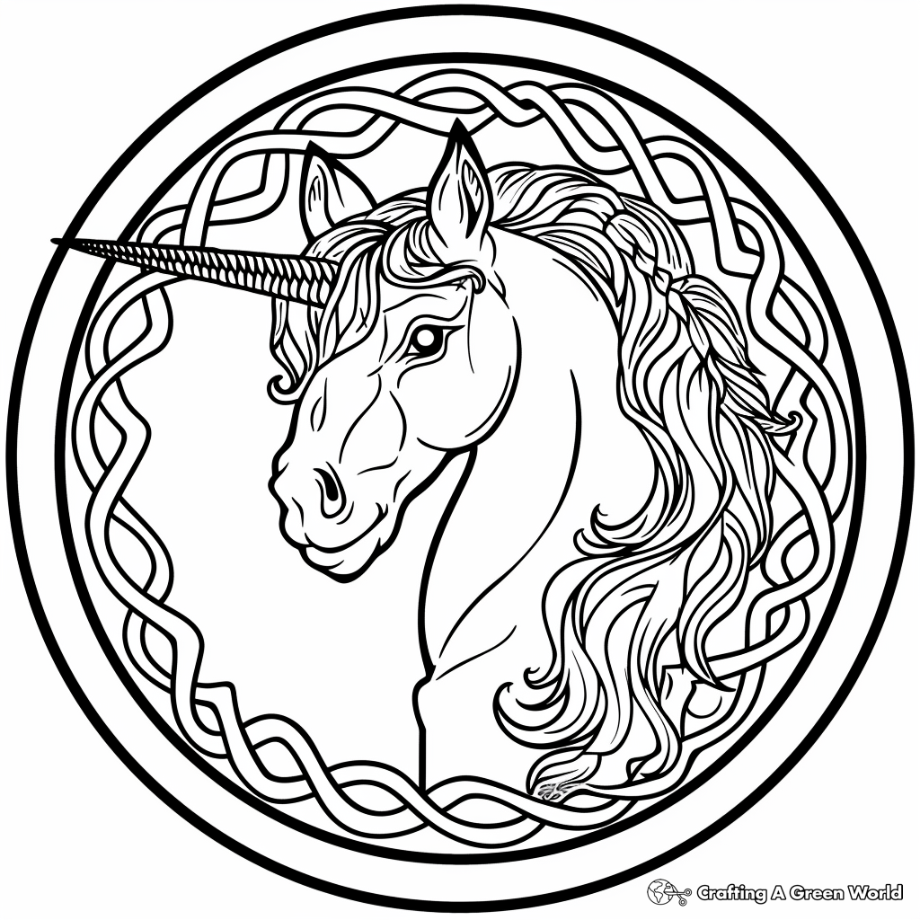 Celtic Coloring Pages Free Printable Worksheets Library