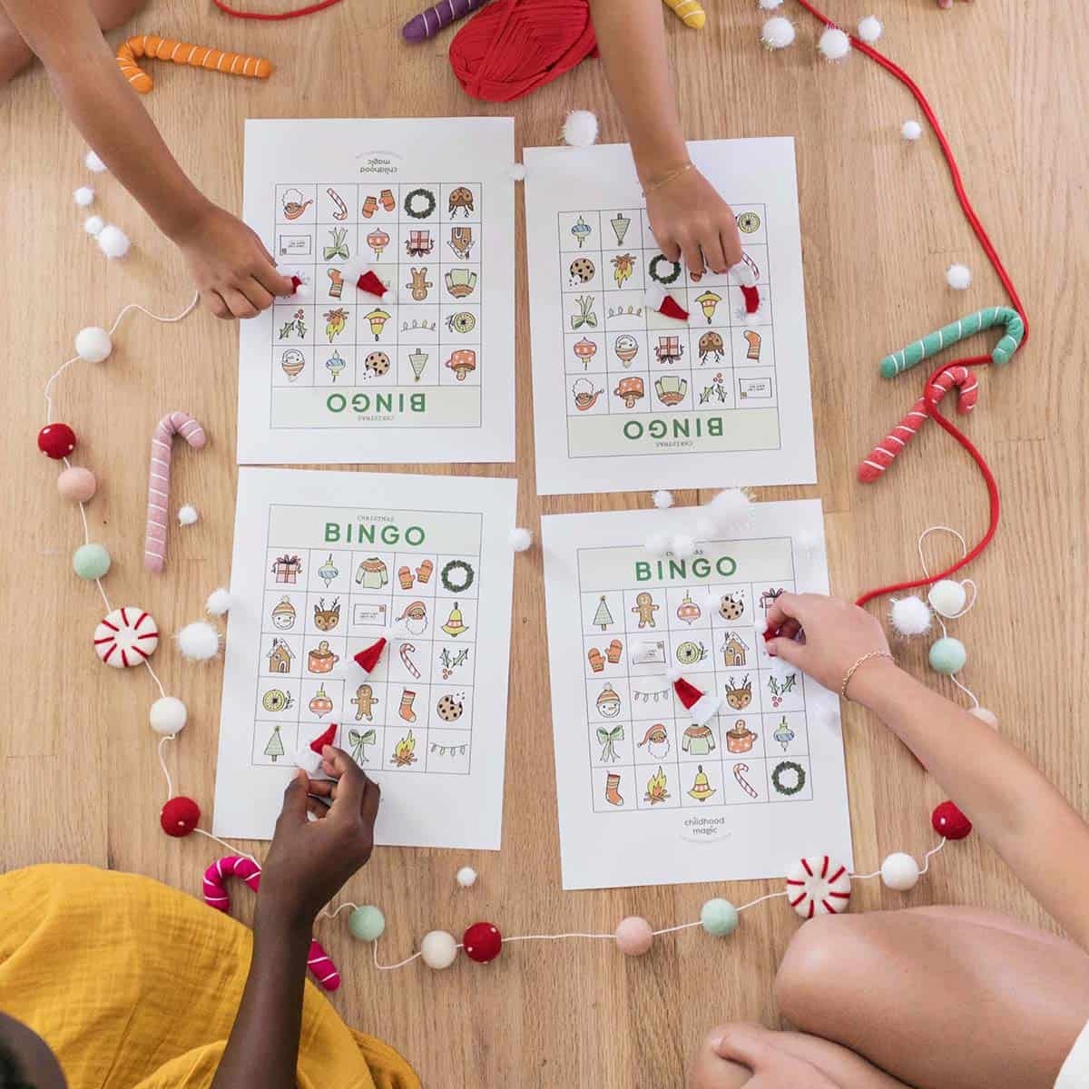 Christmas Bingo Childhood Magic