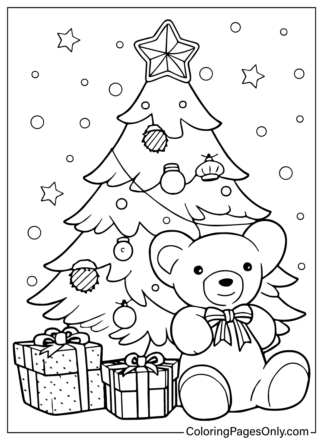 printable christmas coloring pictures