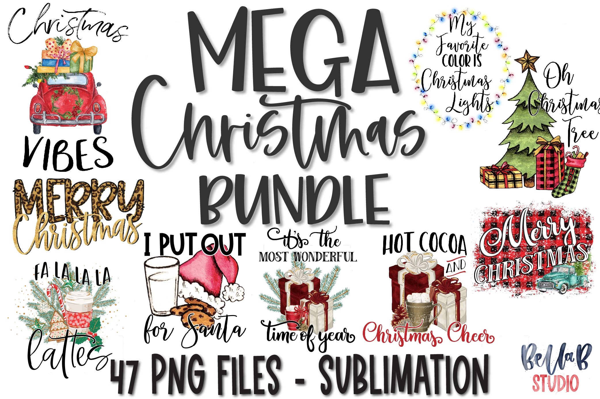 Christmas Sublimation Bundle Christmas Sublimation Design 953860 