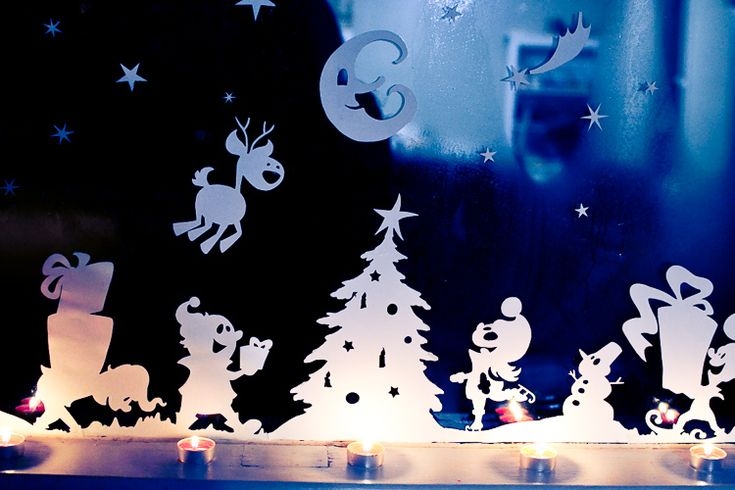 Christmas Window Printable Designs Adventure In A Box Christmas
