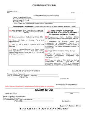 Claim Stub Fill And Sign Printable Template Online