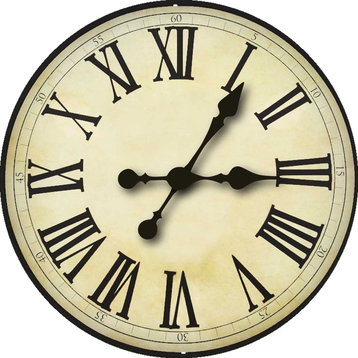 printable clock face designs