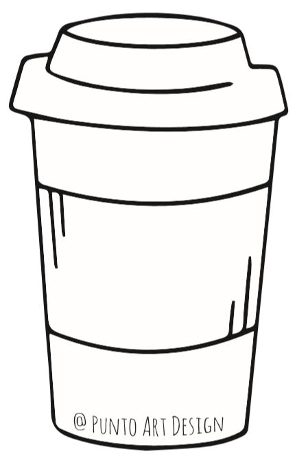 Coffee Cup Template Free Printable